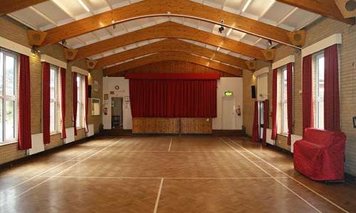 Book our large hall for your event